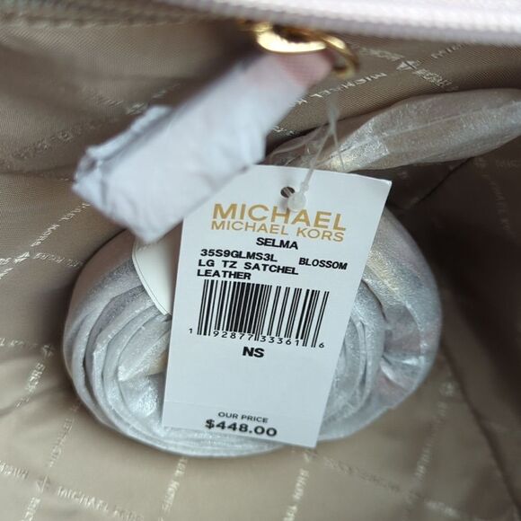 Michael Kors Selma Blossom Satchel NWT, With Dust Bag - Picture 9 of 10